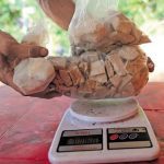 Larga fila en cajero del Bienestar de Puebla